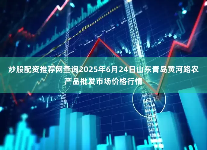 炒股配资推荐网查询2025年6月24日山东青岛黄河路农产品批发市场价格行情