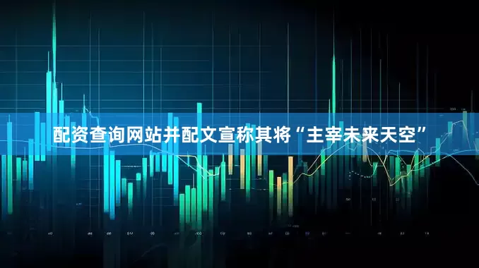 配资查询网站并配文宣称其将“主宰未来天空”