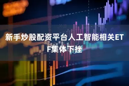 新手炒股配资平台人工智能相关ETF集体下挫